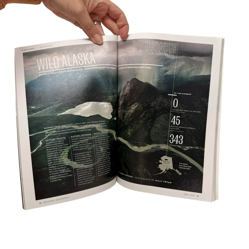 National Geographic Magazine April 2021 The Fight‎ for Clean Air, Pollution